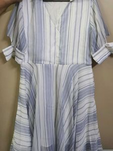 MISH Striped Asymmetrical Dress