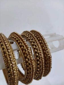 Golden Bangles Set