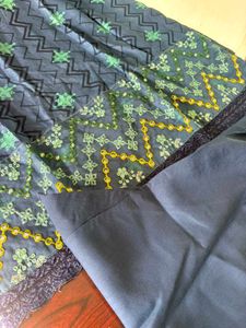 Pakistani stitched suit with embroidery