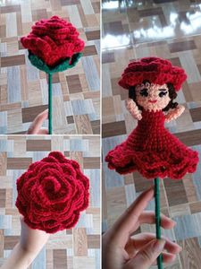 Reversable Crochet Doll