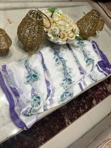 Beautiful Purple Floral Kurta Set