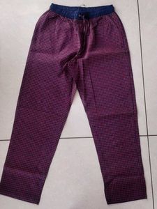 Checkered Casual Pants
