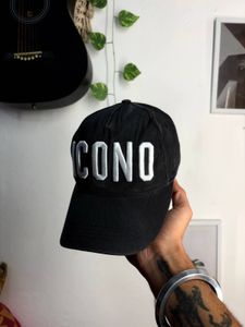 Black Dsquared2 Icon Cap