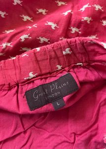 Cute rose Horse Print Cold Shoulder Top