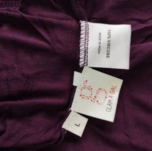 Glam A Gal Purple Dress