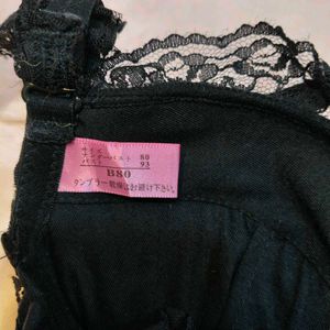 Lace Leopard Print Bra