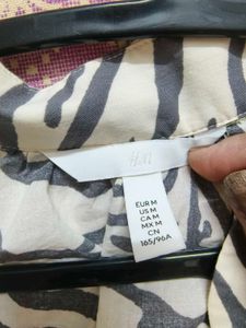 Stylish Zebra Print Mini Dress