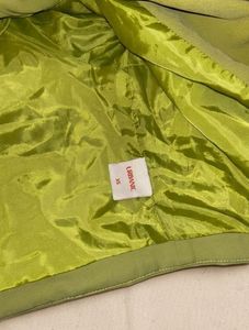 Chic Lime Cropped Blazer