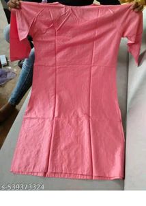 Peach Embroidered Kurta Set