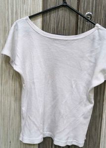 Navy Blue Comfort Fit Pants with white t-shirt