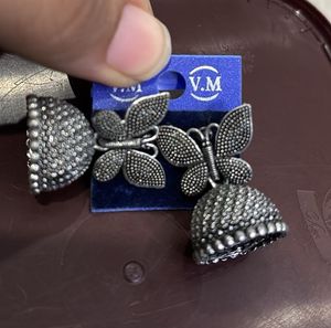 Beautiful Butterfly Jhumka Earrings
