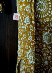 Stylish Yellow Printed Kurta