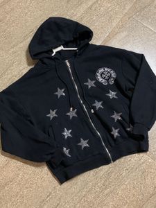 Chrome Hearts  Star Zip Hoodie