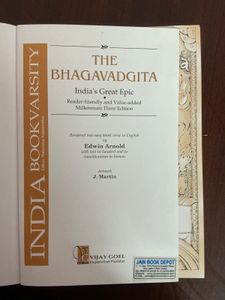 The Bhagavad Gita – Edwin Arnold | Hardcover