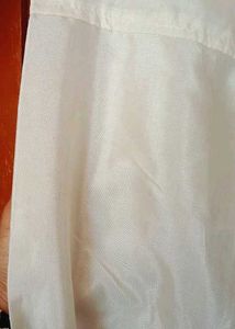 Elegant White &amp; Red Kurta Set with Dupatta