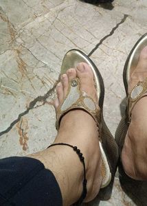 Elegant Embellished Flat Sandals