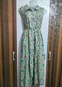 Floral Print Maxi Dress