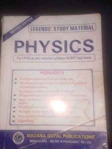 Legends' Study Material - Physics