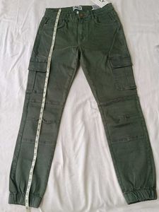 ONLY Olive Green Cargo Pants