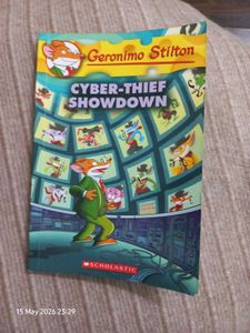 Geronimo Stilton Cyber-Thief Showdown Book