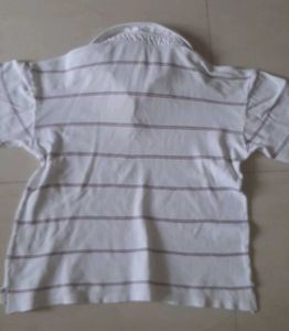 Lotto Striped Polo Shirt for men (Pre-loved)