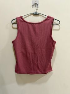 Chic Ruched Square Neck Tank Top