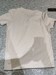 Men's White Henley T-Shirt