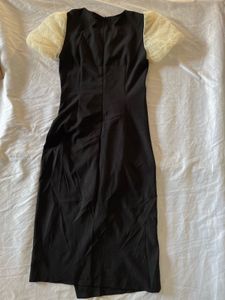 Chic Black Puff Sleeve Dress