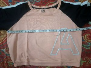 Ajile Active Peach Crop Top