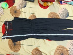 Black Net Jumpsuit