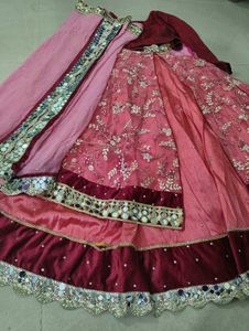 Mirror Lehenga
