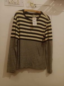 Striped Long Sleeve Top