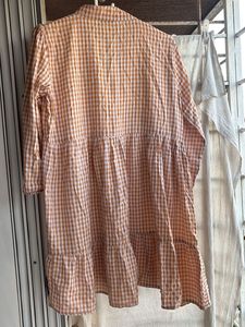 Chic Gingham Tiered Mini Dress