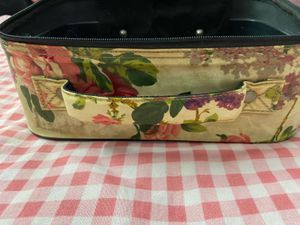 Vintage Floral Cosmetic Bag