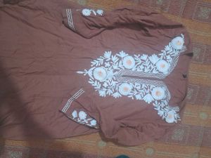 Embroidered Viscose Rayon Kurta