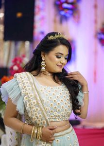 Sky blue Lehnga