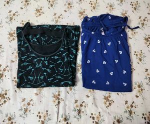 Bundle of 2 Women's Beautiful Tops 💙🖤