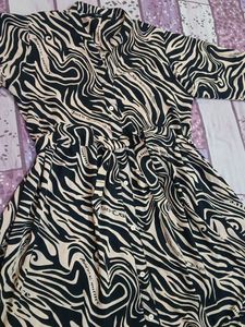 Juicy Couture Zebra Print Dress