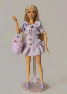 OOAK rerooted Barbie doll