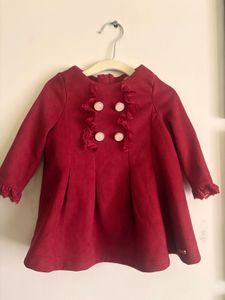 Elegant Red Dress for Girls