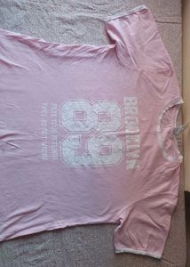 coquette Pink Brooklyn Graphic Tee