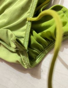 Lime Green Corset Top