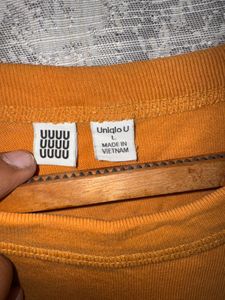 Uniqlo Mustard T-Shirt