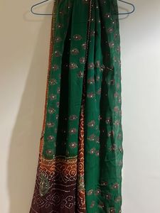 Navratri special Bandhani  Dupatta handcrafted