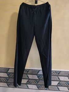 Men's black Striped Pants