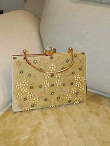 Embellished Evening Clutch Bag