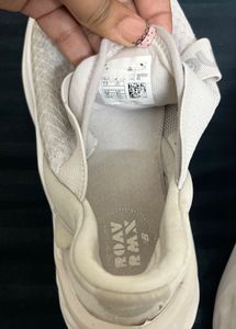New Balance White Slip-On Sneakers