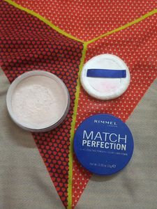 Rimmel London Match Perfection Silky Loose Face Powder.