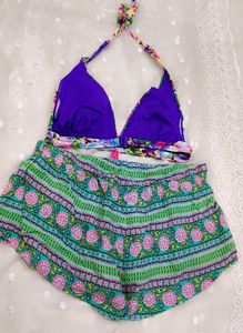 Colorful Floral Bikini Set