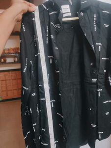 Max Solid Black Shirt